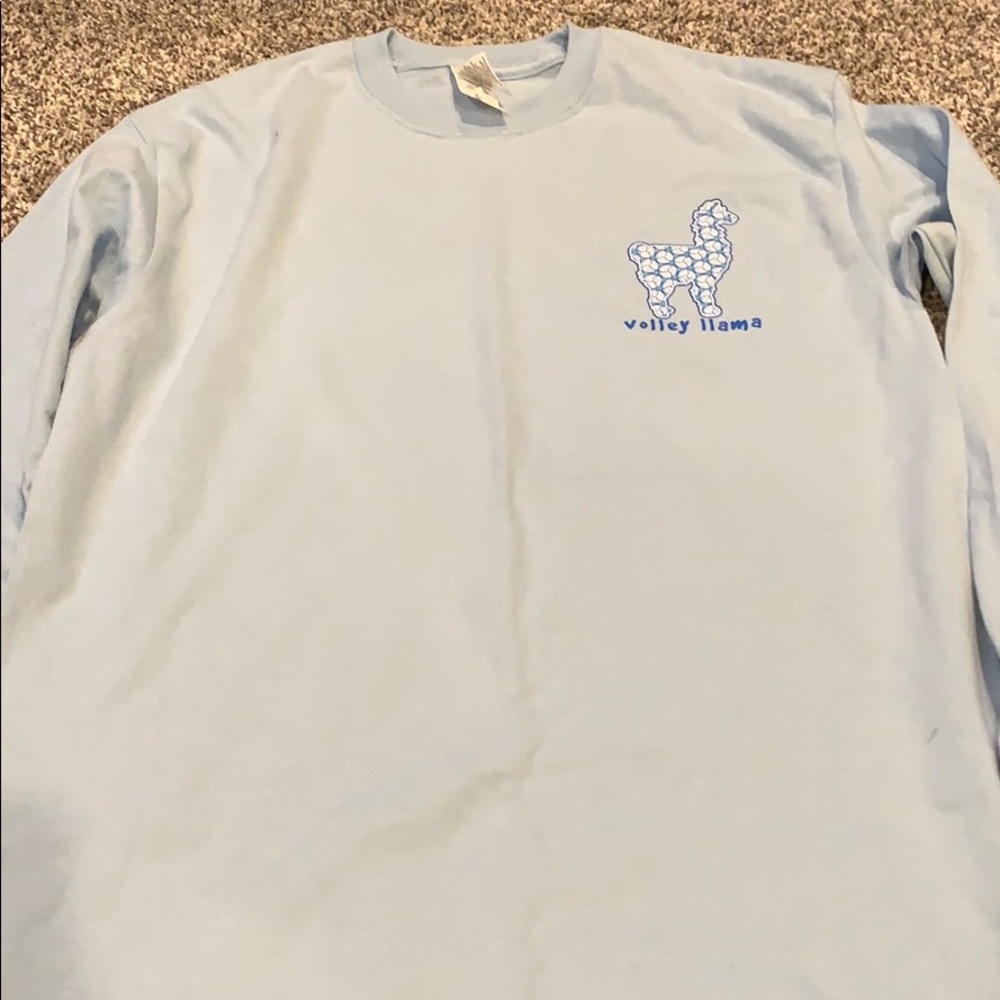 Volleyball llama shirt
